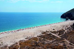 La playa de los Muertos en la zona de Cabo de Gata.
