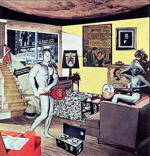 Obra de la exposición de Richard Hamilton en el Museo Reina Sofía.