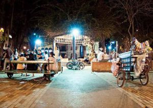 Plaza de São Salvador, en Laranjeiras. Plaza de São Salvador, en Laranjeiras.