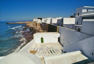 Fuerte de Asilah, en la costa marroquí.