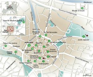 Hasselt, reluciente y peatonal