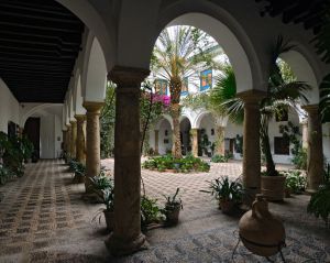 Patio del Recibo en el Palacio de Viana, en Córdoba. Patio del Recibo en el Palacio de Viana, en Córdoba.