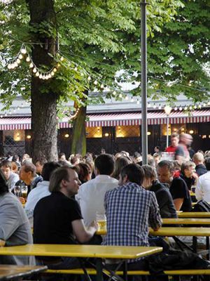 El Prater Garden es uno de los 'biergarten' más populares entre los berlineses. El Prater Garden es uno de los 'biergarten' más populares entre los berlineses.