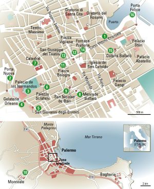 Un vino dulce en Palermo