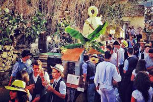 Romería veraniega en Firgas (Gran Canaria).