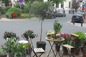 Plaza de Châtelain, en Bruselas. Plaza de Châtelain, en Bruselas.