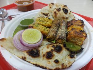 Pollo tandoori en Old Delhi Pollo tandoori en Old Delhi