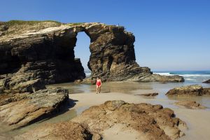 La playa de las Catedrales.