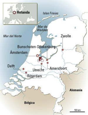 Holanda, culto a la bici