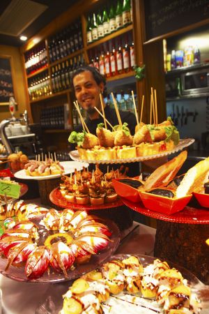 Miniplatos de Zuga bar.