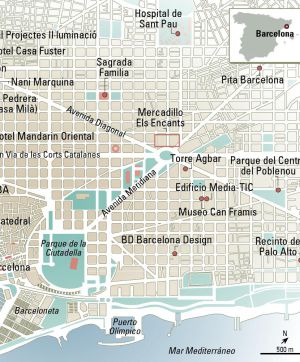 Barcelona en 50 detalles