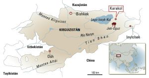 Los bravos caballos de Karakol