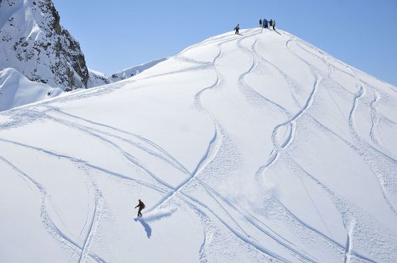 Esquí fuera de pistas en Andorra.
