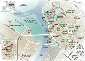 Belgrado, marcha a orillas del Danubio