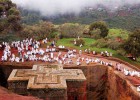 Lalibela en el día del entusiasmo Lalibela en el día del entusiasmo