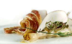 Restaurante Atrio, en Cáceres.