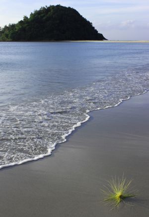 Una de las playas de Kudat, en la punta noroccidental de Borneo (Malasia).