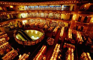 Sala principal de la librería El Ateneo Grand Splendid