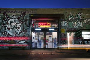 Zona 'take away' de la pizzería Roberta's, en East Williamsburg, Nueba York.