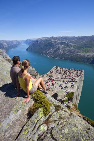 El Púlpito, cerca de Forsand (Noruega).