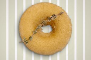 Un donut de Baked by Butterfield.