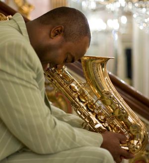 El saxofonista James Carter.