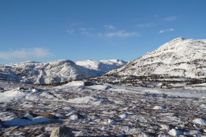 Panorámica de Lifjell, en la región noruega de Telemark.