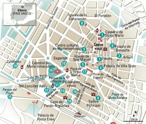 ‘Pintxos’ en la ciudad de los naipes
