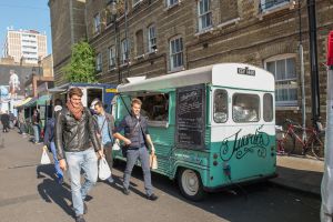 Camioneta de comida en Londres