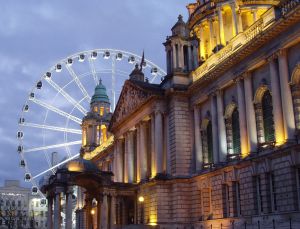 La noria de Belfast, en Irlanda del Norte.