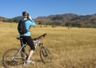 Pedalear entre cebras en Suazilandia Pedalear entre cebras en Suazilandia