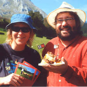Sally y Rober, anfitriones en el País Vasco.