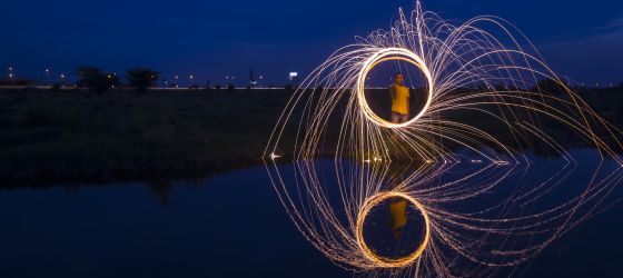 Los fuegos artificiales son una de las principales tradiciones durante la celebración del Diwali.