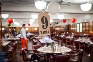 Sala del restaurante Hawksmoor, en Londres.