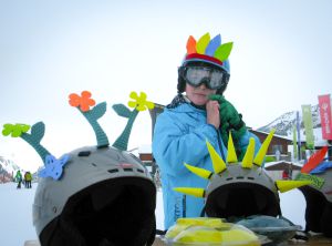 Niños en la nieve
