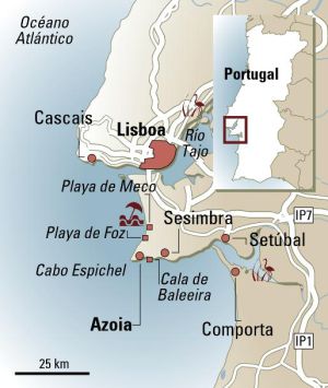 A solas en cabo Espichel
