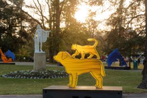 Un exposición del Museo de Historia Natural en el Jardín de Plantes, en Toulouse.
