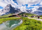 Nueve iconos paisajísticos de Suiza Nueve iconos paisajísticos de Suiza