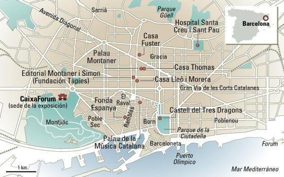 El maestro de Gaudí en Barcelona