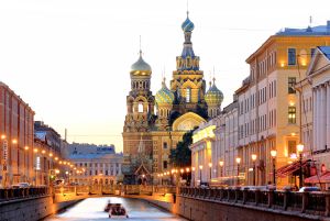La iglesia del Salvador sobre la Sangre Derramada, en San Petersburgo.