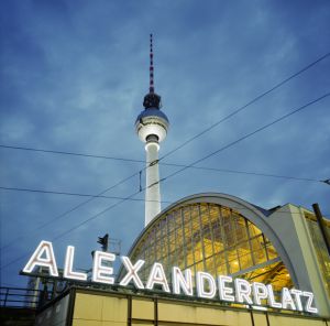 La torre de comunicaciones de Alexanderplatz, en Berlín.