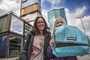 La tienda de carteras y bolsos reciclados Freitag, obra del estudio suizo Spillmann Echsle.
