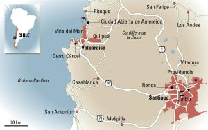 De Santiago a Valparaíso, una ruta arquitectónica