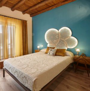 Habitacion del hotel Essentia, en Aracena.