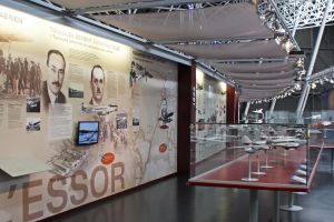 Sección didáctica del Museo Aeroscopia, en Toulouse.