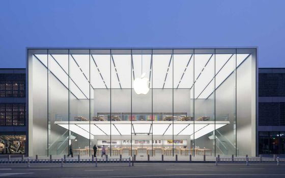 La tienda de Apple de Hangzhou (China), de Norman Foster.