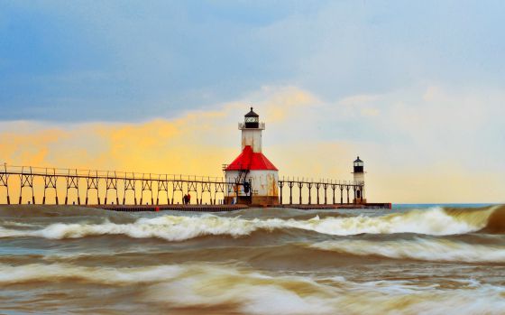 El faro de St. Joseph, en Michigan (EEUU).