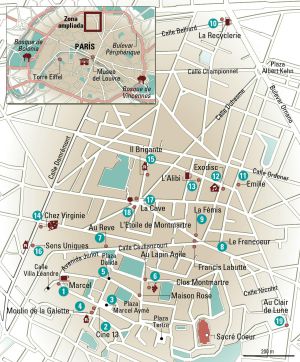 La espalda de Montmartre
