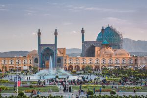 Plaza de Naghsh-e-Jahan, en Isfahán.