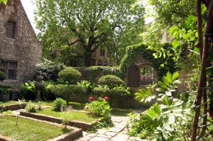 Jardín de Hof Arents, en Brujas.
